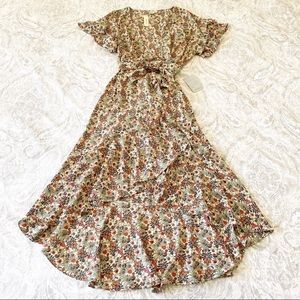 Max Studio floral dress size S